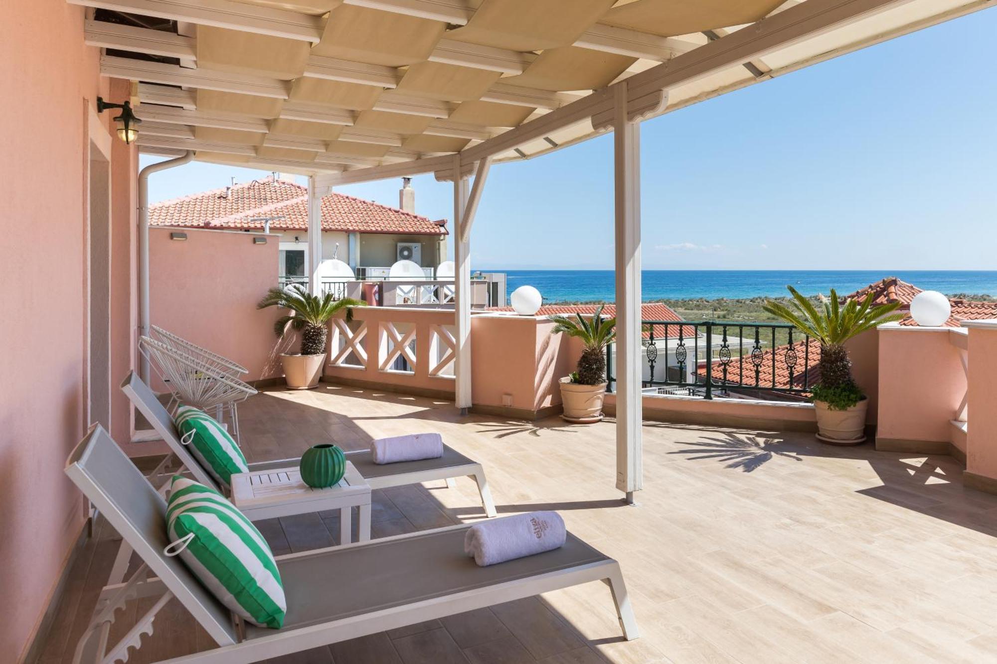 Eliza Hotel By Panel Hospitality Neoi Poroi Esterno foto