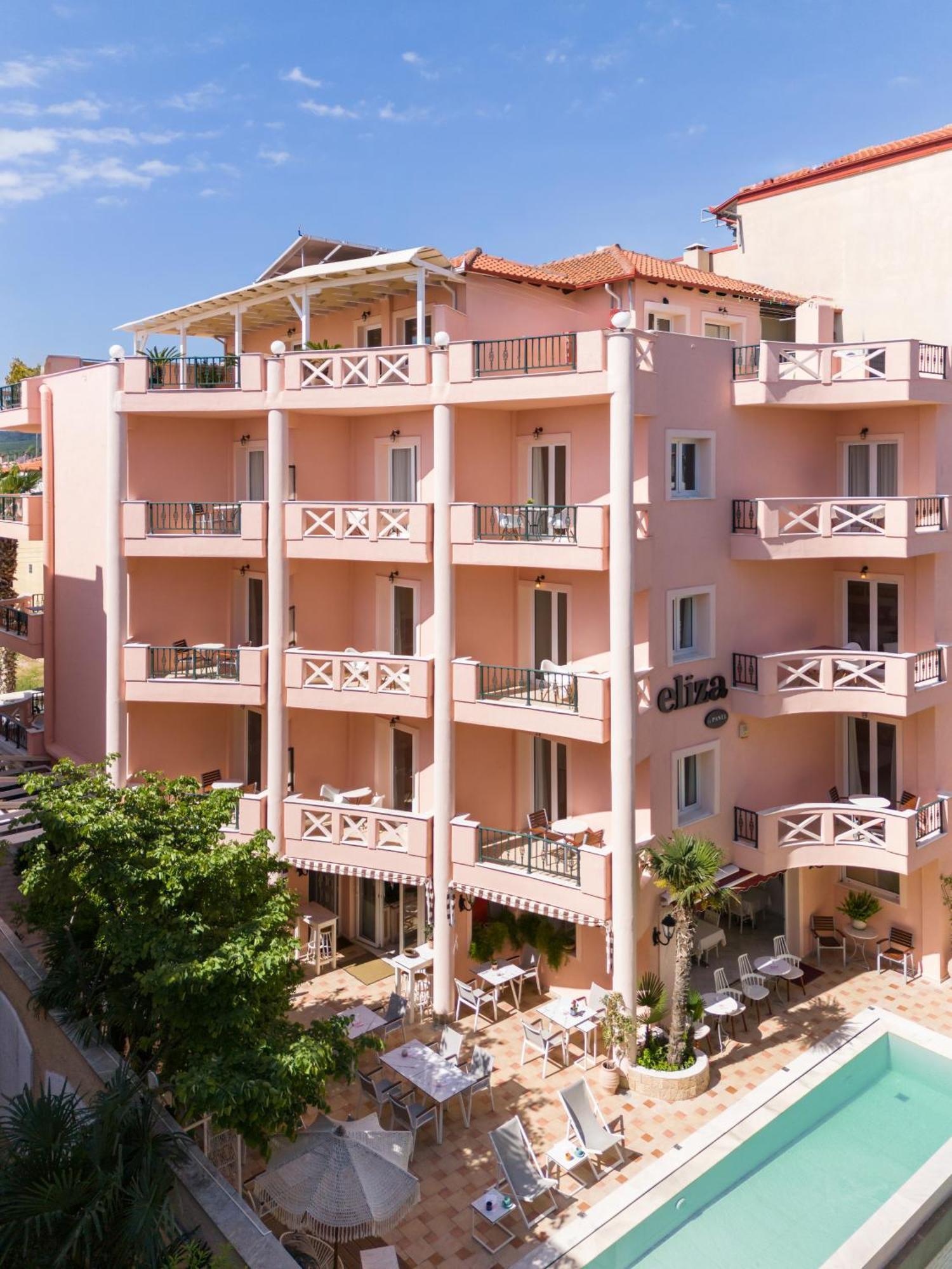 Eliza Hotel By Panel Hospitality Neoi Poroi Esterno foto